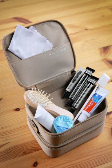 a small bag with a variety of items in it