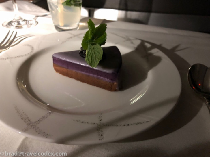 a piece of cake on a plate