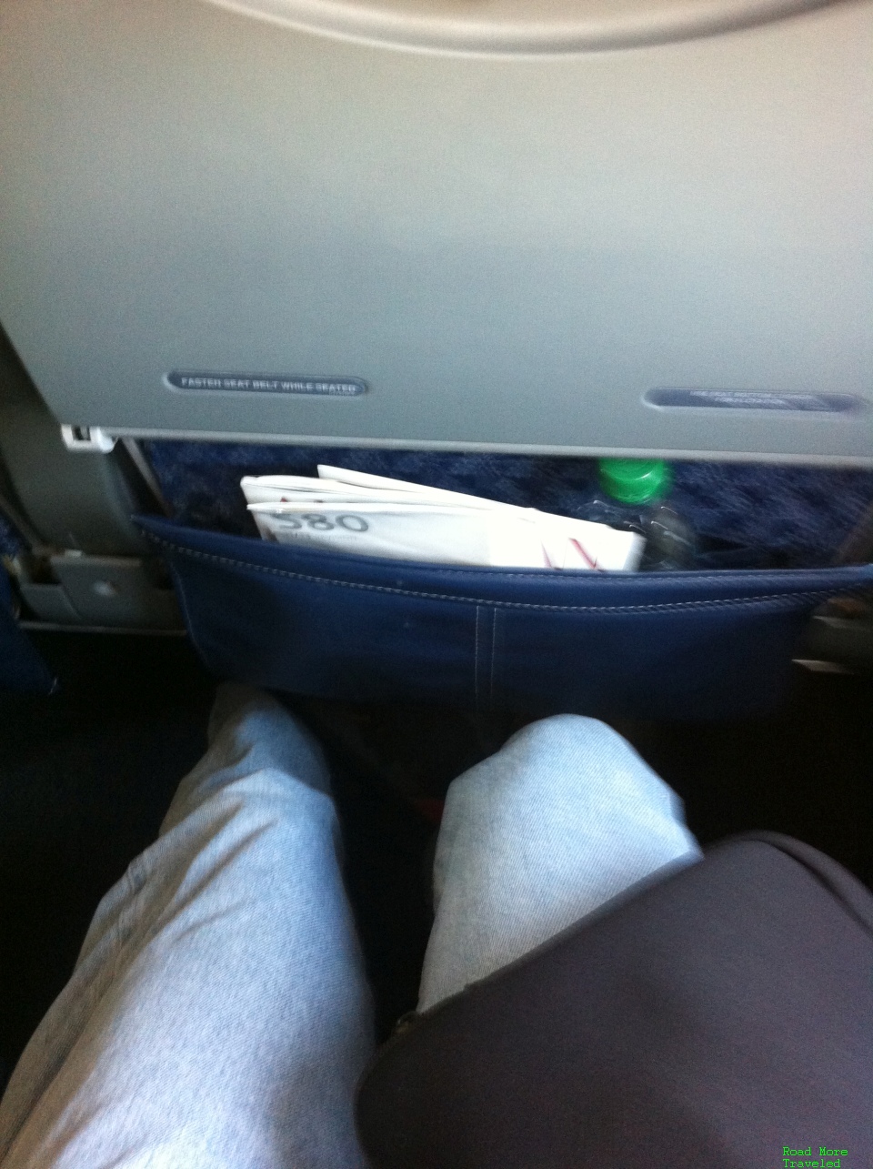 American MD-80 Main Cabin legroom