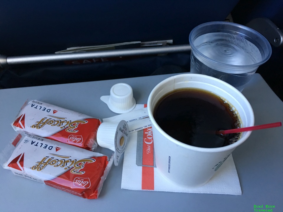 Delta Biscoff and coffee