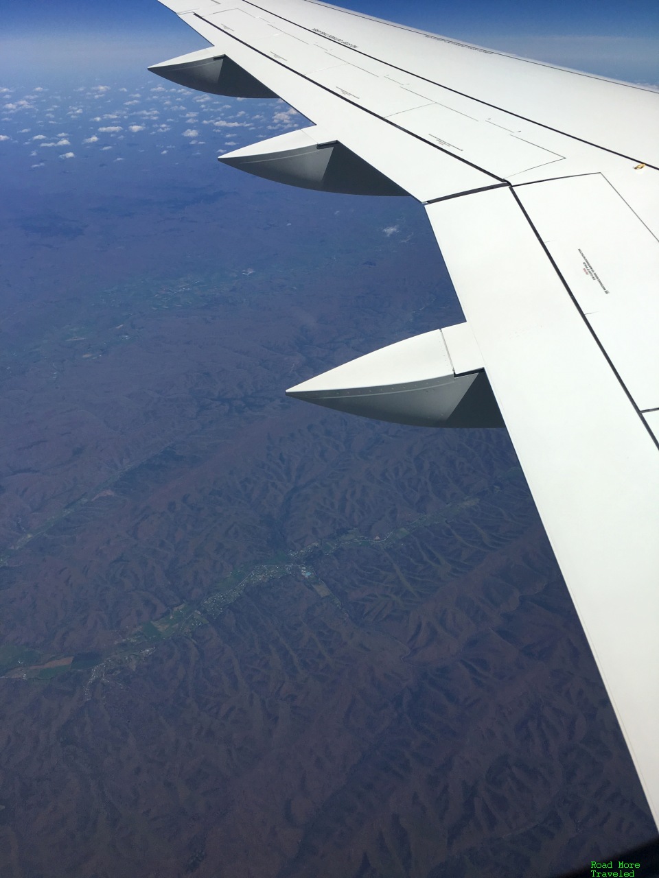 Appalachian Mountains over Virginia