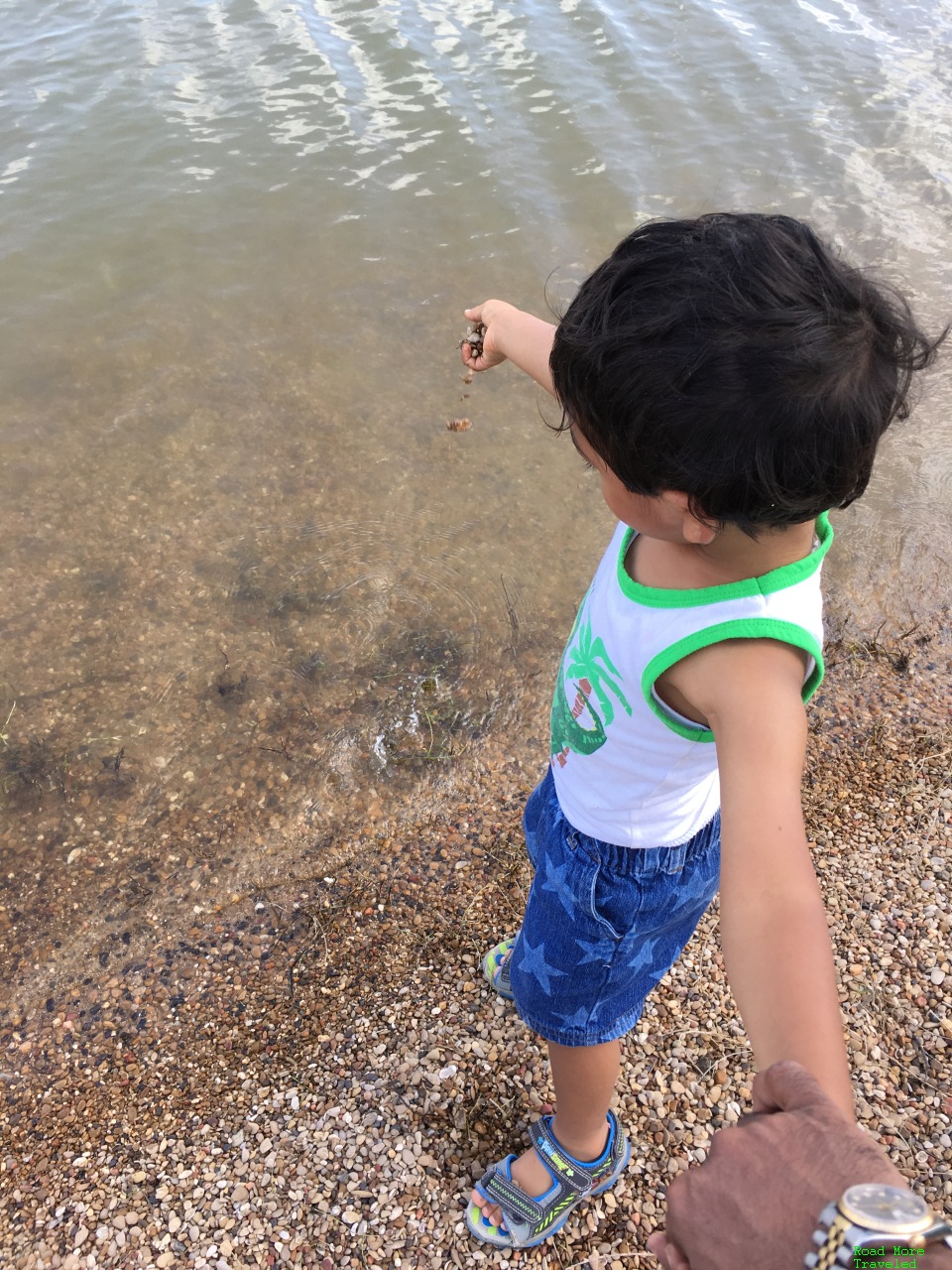 Dropping pebbles in the water