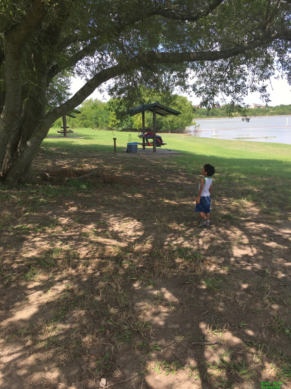 Mallard Park shaded picnic area