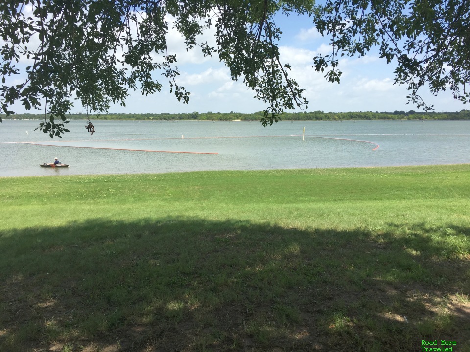 Lake view from picnic area
