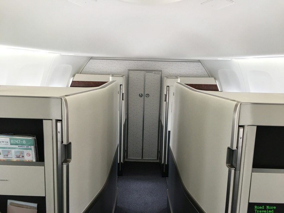 Korean Air 747-8 First Class cabin