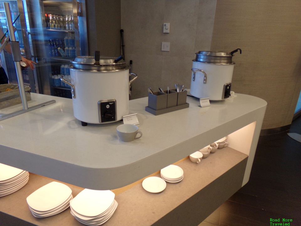 JFK Flagship Lounge soups