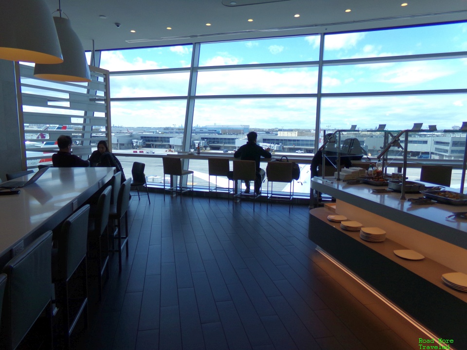 American Flagship Lounge New York JFK window seating