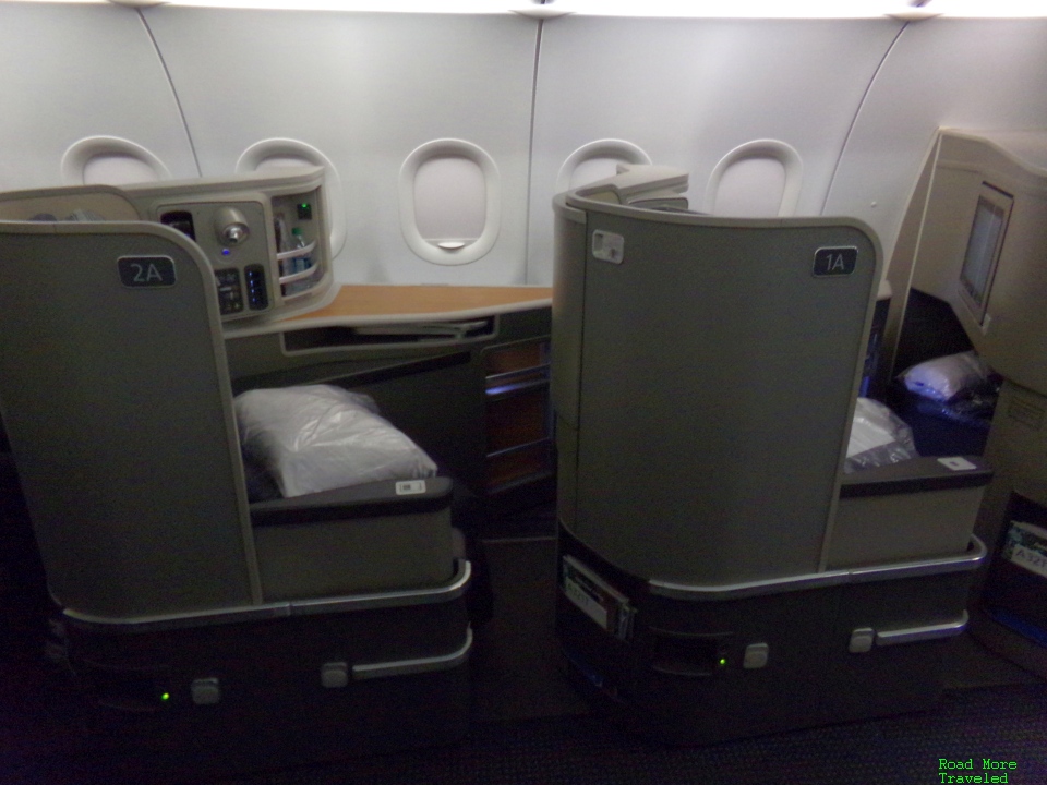 American Airlines A321T First Class seat privacy