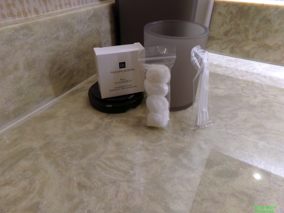 Additional bathroom amenities