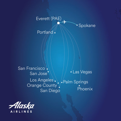 a map of an airline