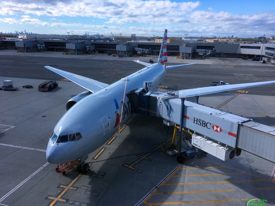 AA aircraft at JFK Terminal 8