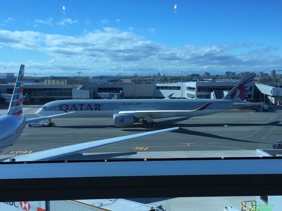 Qatar Airways A350 at JFK