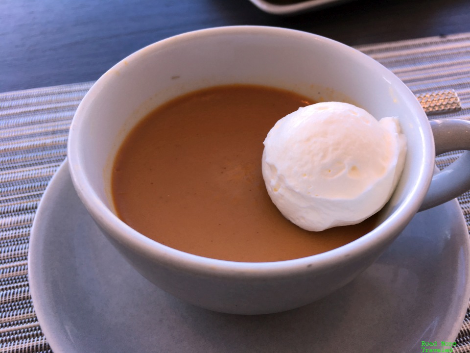 Flagship First Dining pot de creme