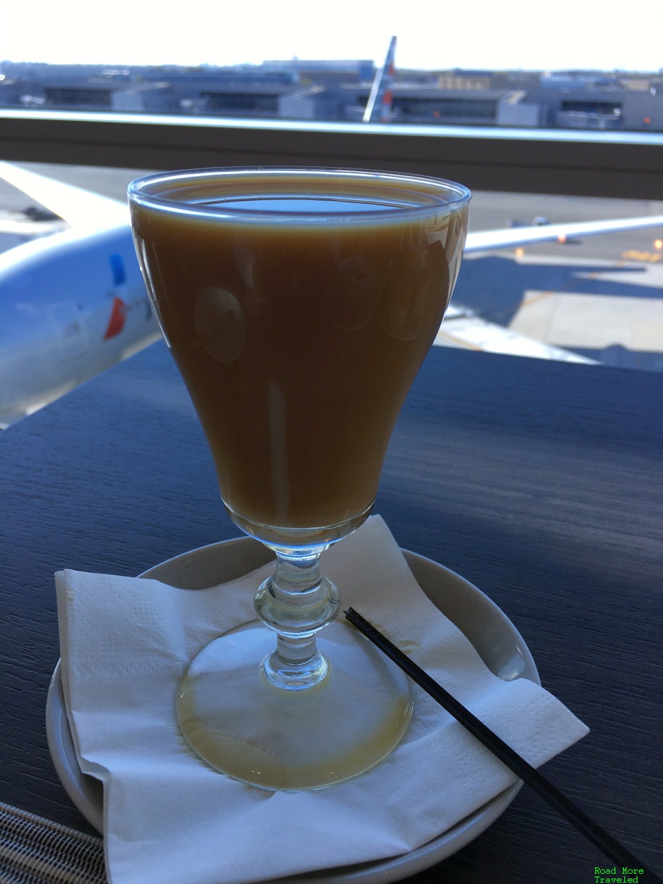 JFK Flagship Lounge "Irish coffee"