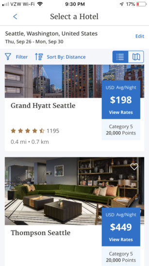 screenshot of a hotel room