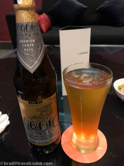 a bottle and glass of beer