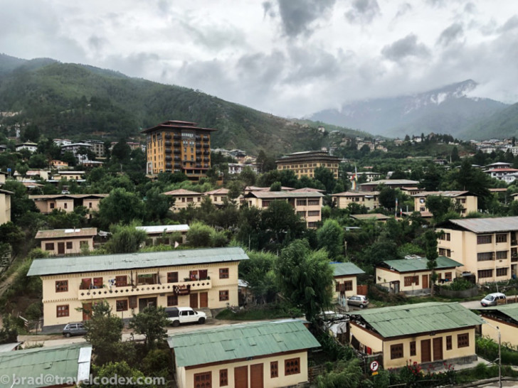 Thimphu view