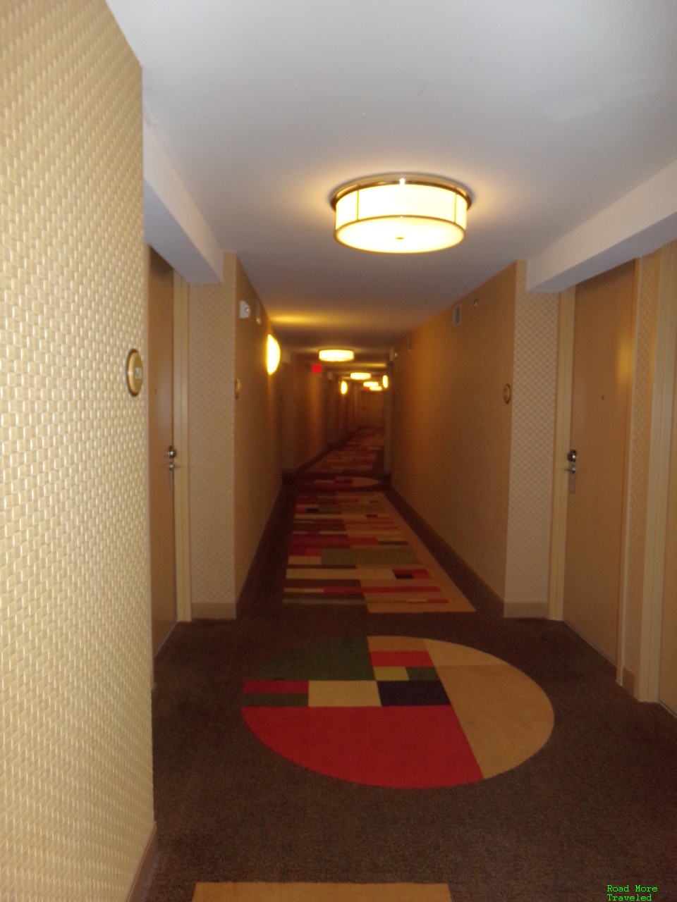 Guest room corridors