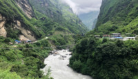 a river running through a valley
