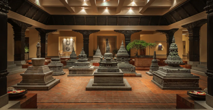 Hyatt Regency Kathmandu lobby art