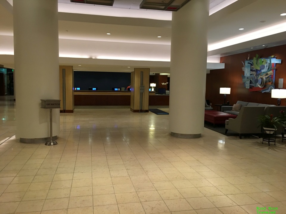 Hyatt Regency DFW - check-in desk