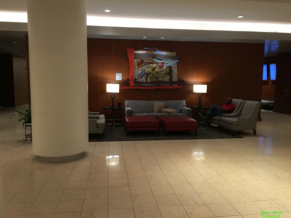Hyatt Regency DFW lobby seating
