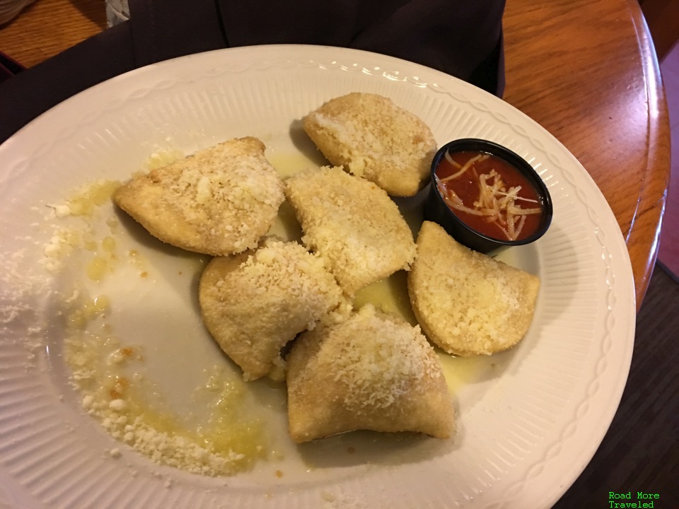 Pete's Place toasted ravioli