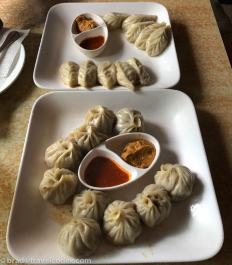 a plate of food on a table