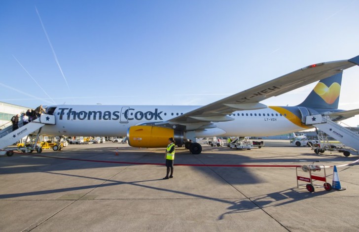 a plane on the tarmac
