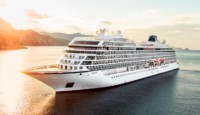 a cruise ship in the water