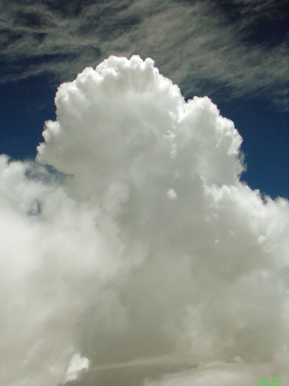 Cloud cover departing ATL