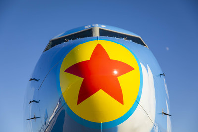 the front of a plane