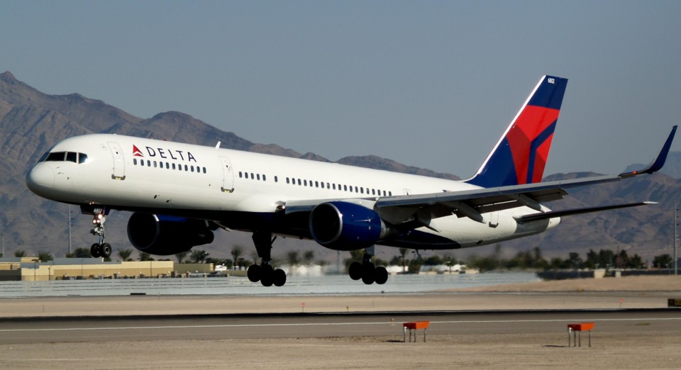 a plane taking off from a runway