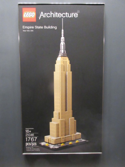 a poster of Empire State Building