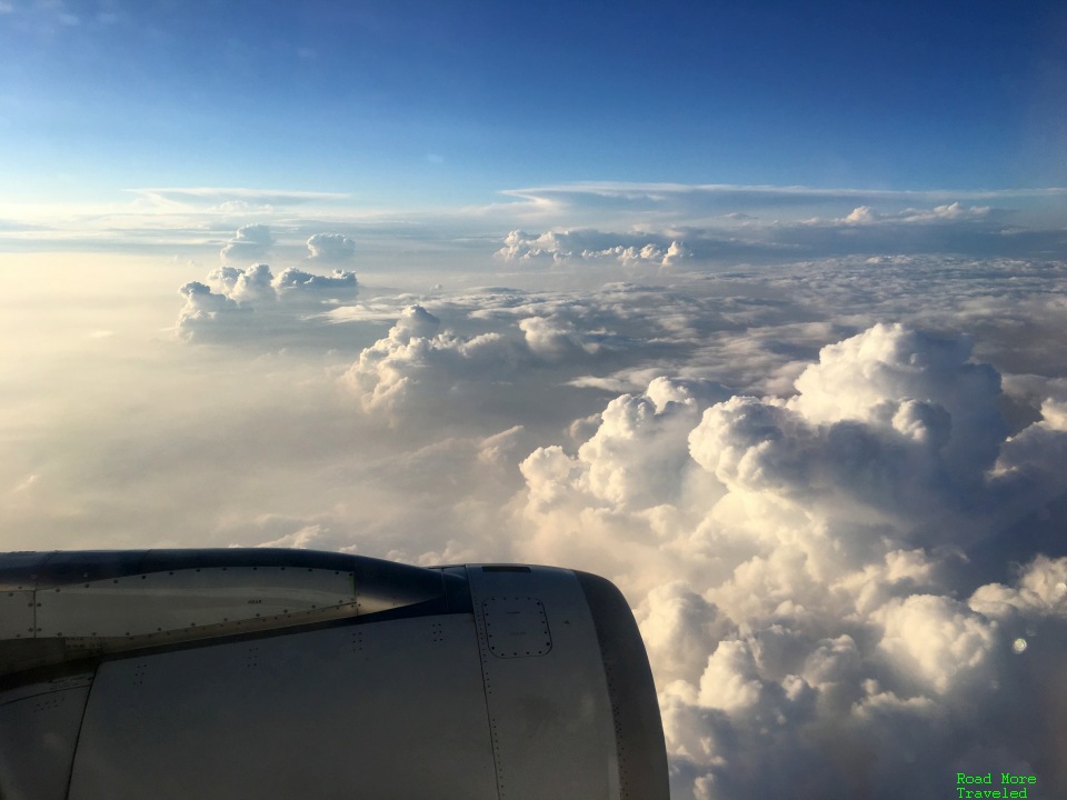 Clouds of South Korea coast