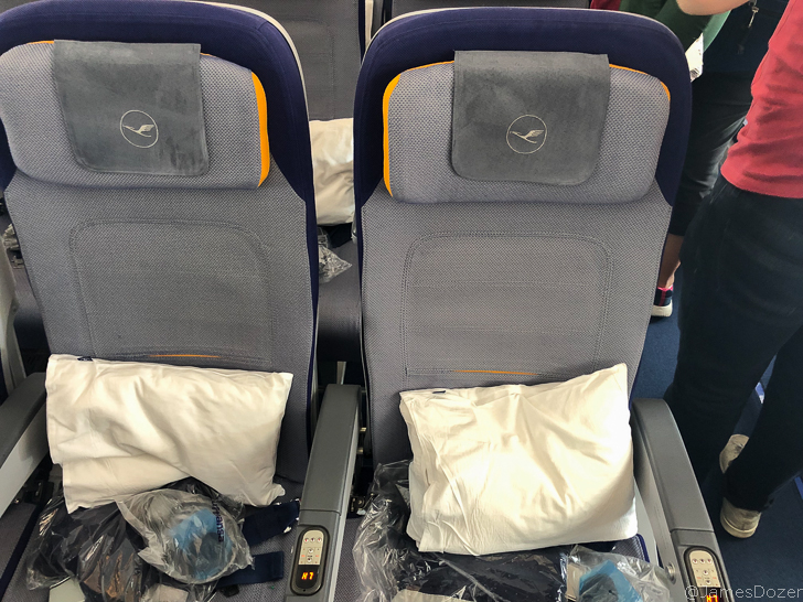 Lufthansa A380 Economy Class