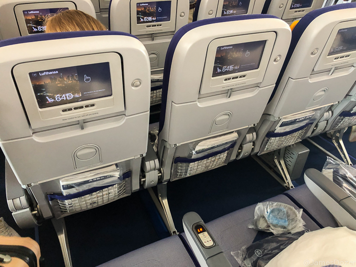 Lufthansa A380 Economy Class