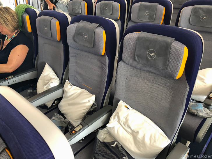 Lufthansa A380 Economy Class