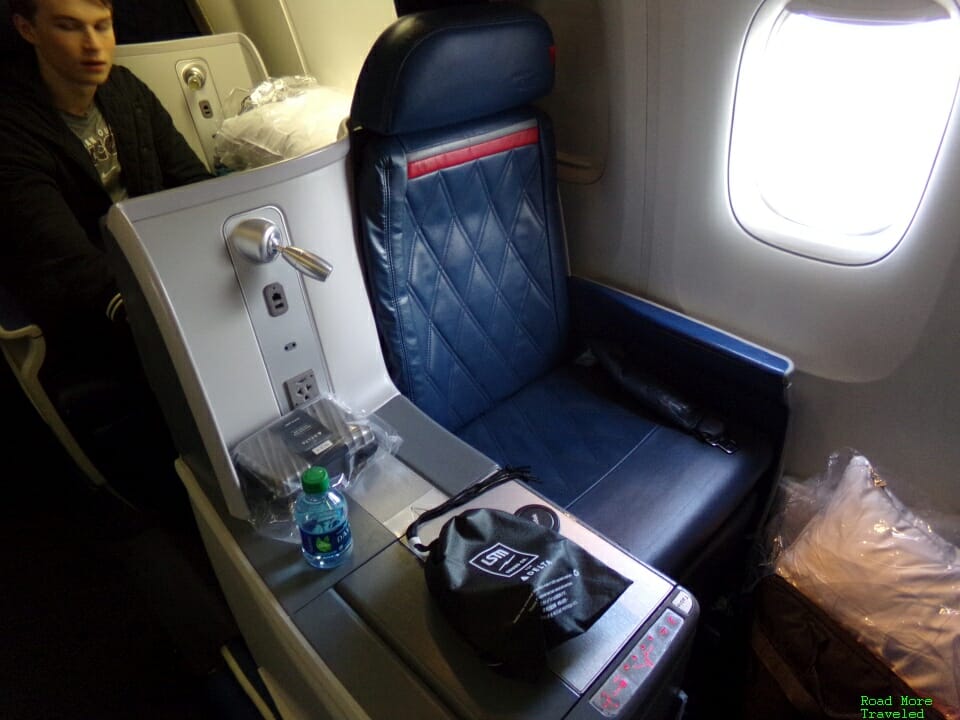 Domestic premium transcontinental products - Delta One B767-400 seat