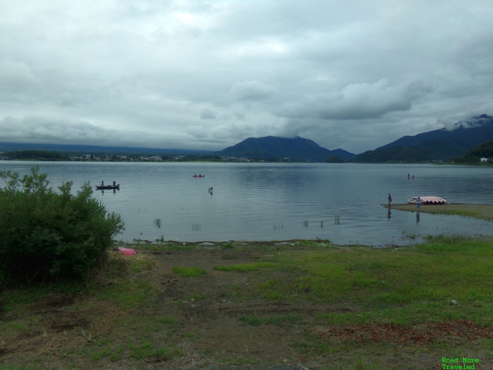 Fuji Five Lakes Region - Lake Kawaguchiko shoreline