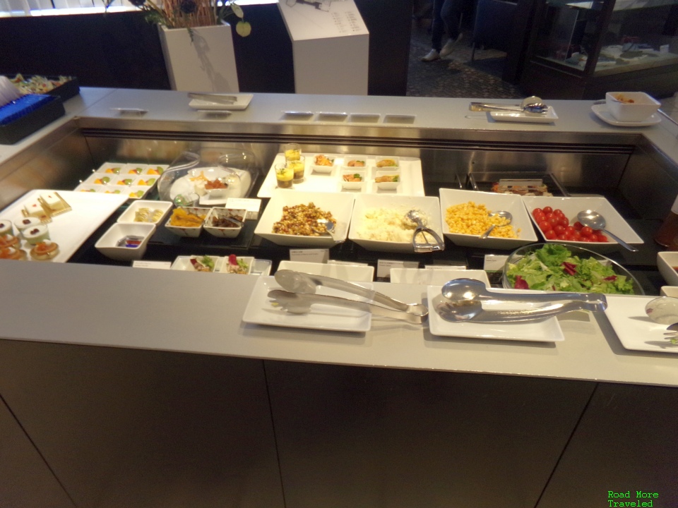 ANA Suite Lounge Tokyo Narita Satellite 5 buffet