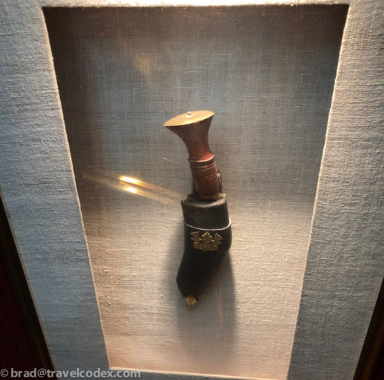 a knife in a case