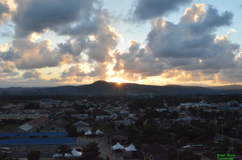 Sunset over Falmouth, Jamaica