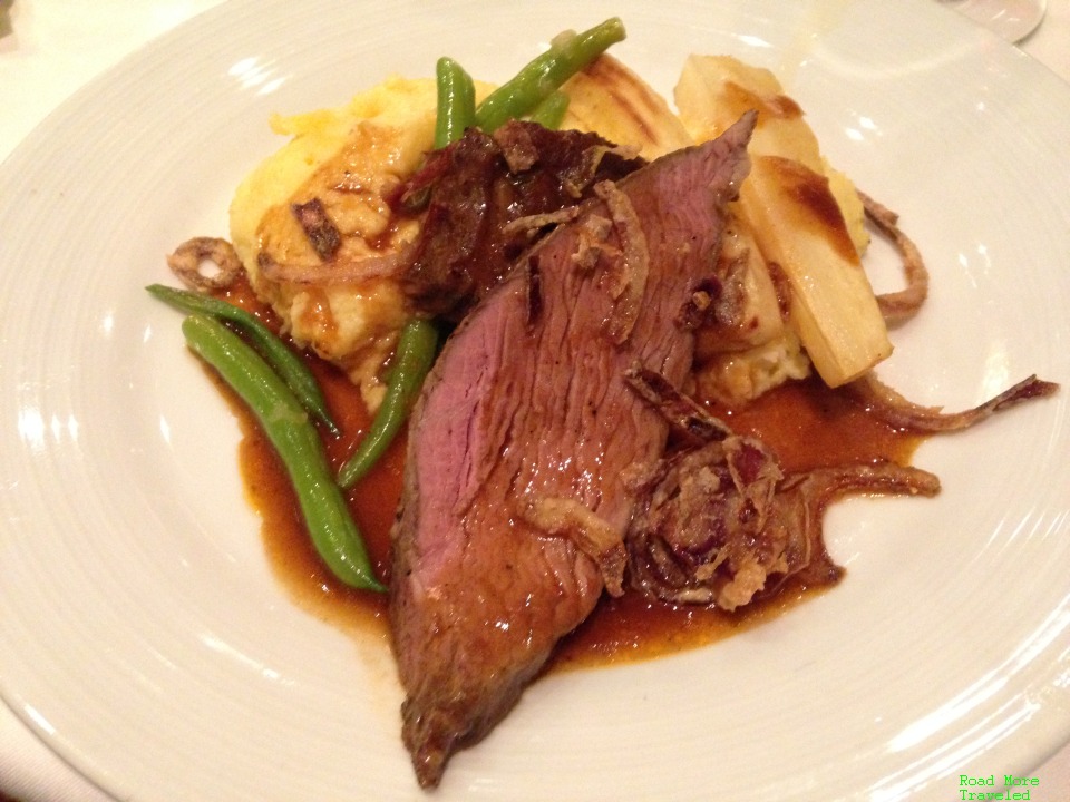 Beef filet on RCCL Liberty of the Seas