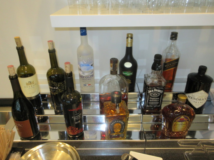 a group of bottles of alcohol