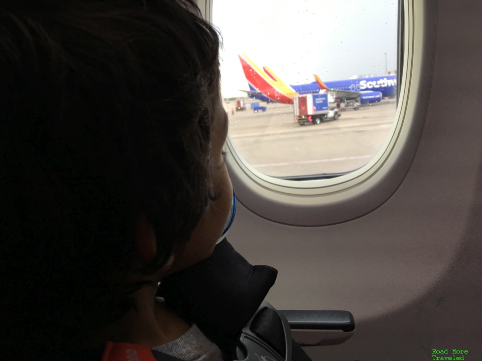 Staring at planes out the window