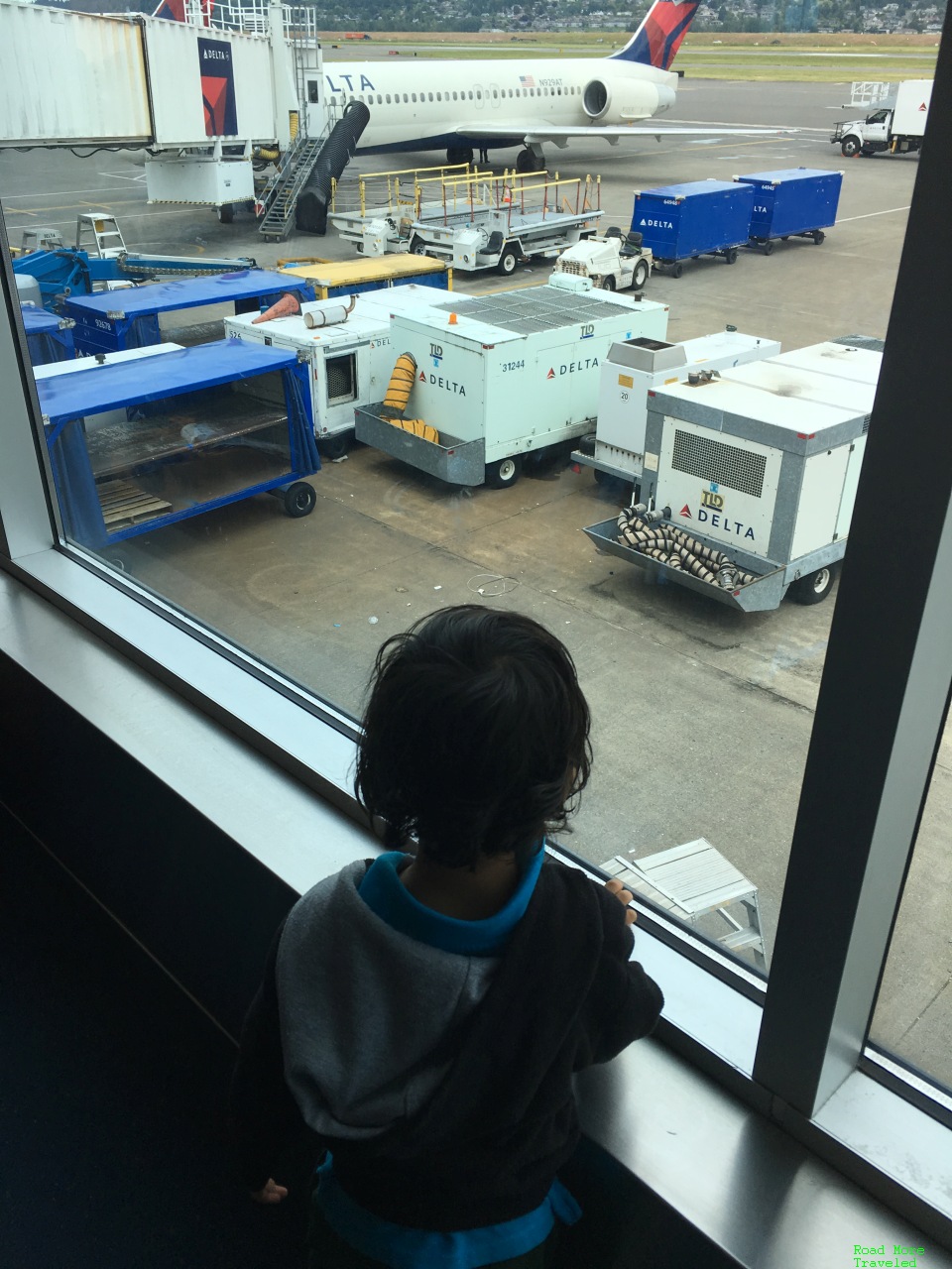 Delta planespotting at PDX