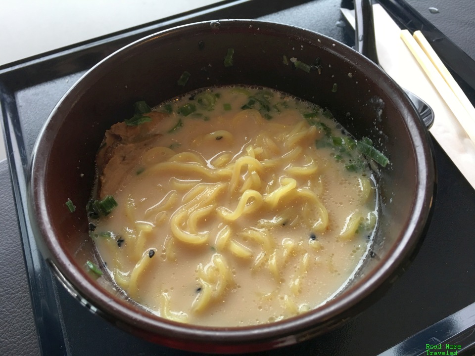 ANA Suite Lounge Tokyo Narita Satellite 5 ramen noodles