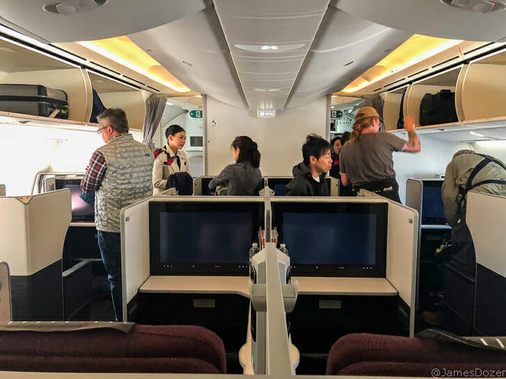 Japan Airlines Boeing 787-8 Business Class