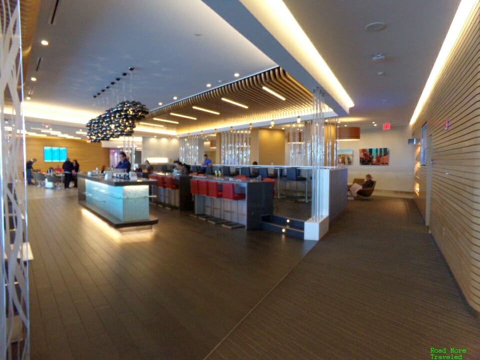 Domestic premium transcontinental products - AA Flagship Lounge JFK